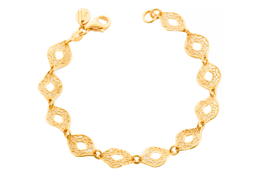 Pulsera Filigrana Dorado